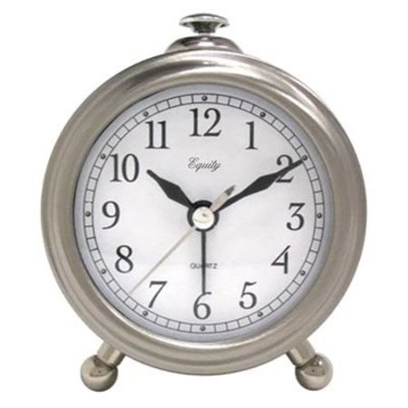 LA CROSSE TECHNOLOGY SLV Table Alarm Clock 25655